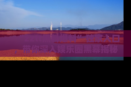 “zztt黑料爆料”独家入口，带你深入娱乐圈黑幕揭秘