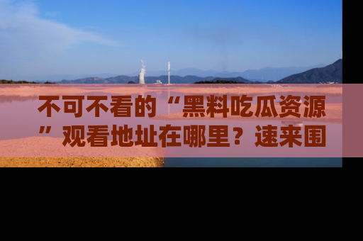 不可不看的“黑料吃瓜资源”观看地址在哪里?速来围观吧!