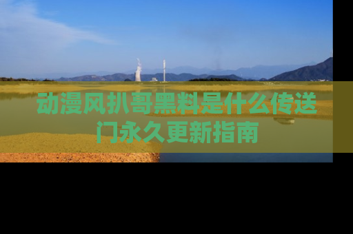动漫风扒哥黑料是什么传送门永久更新指南