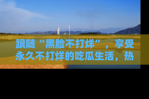 跟随“黑脸不打烊”，享受永久不打烊的吃瓜生活，热辣八卦不断