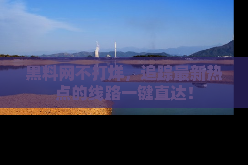 黑料网不打烊，追踪最新热点的线路一键直达！