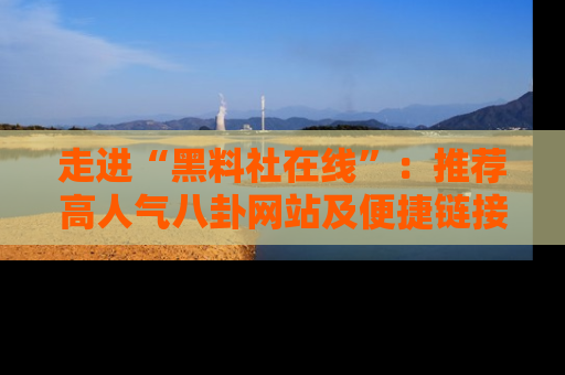 走进“黑料社在线”:推荐高人气八卦网站及便捷链接的全面指南